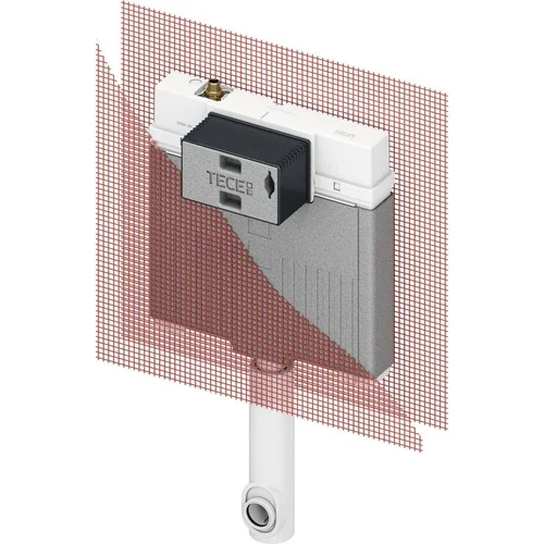 TECE TECEbox Octa II 8 cm vandens bakelis pastatomam WC image 1