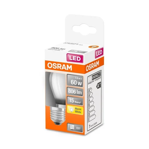 OSRAM LED lemputė P45, E27, 7 W, 806 lm, 2700 K image 2