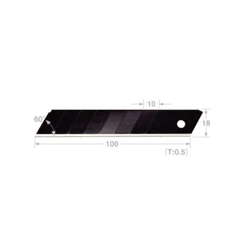 TAJIMA CB50RB Laužomos geležtės 18 mm, 10 vnt image 2
