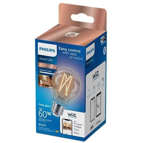 Philips Wiz Lemputė LED WIFI A60 E27 7W 806LM image 2