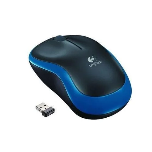 Logitech M185 belaidė pelė Mėlyna image 2