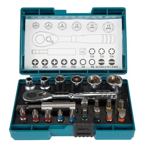 Makita B-54081 Sukimo antgalių komplektas, 21 vnt. image 1