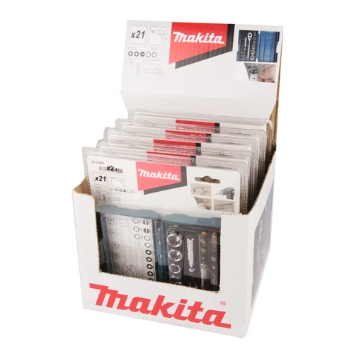 Makita B-54081 Sukimo antgalių komplektas, 21 vnt. image 3