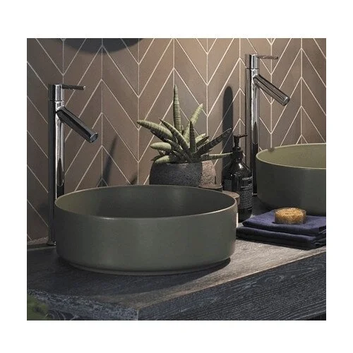 Hansgrohe Axor Starck 250 10103000 aukštas praustuvo maišytuvas Braižyto vario image 3