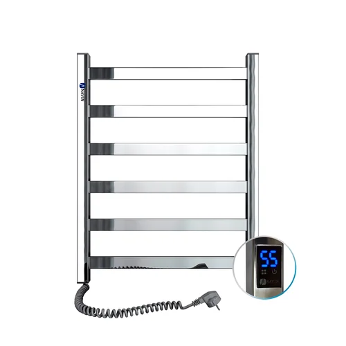 Navin Avangard Sensor Elektrinis rankšluosčių džiovintuvas 480x600 Chromas laikmačiu image 1