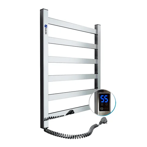 Navin Avangard Sensor Elektrinis rankšluosčių džiovintuvas 480x600 Chromas laikmačiu image 2