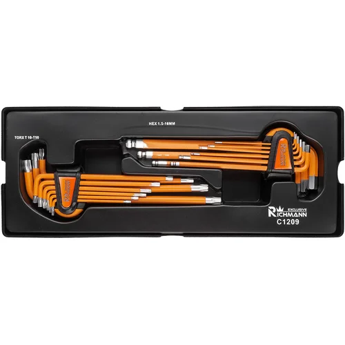 Richmann L formos raktų rinkinys S2, 18 vnt. image 1