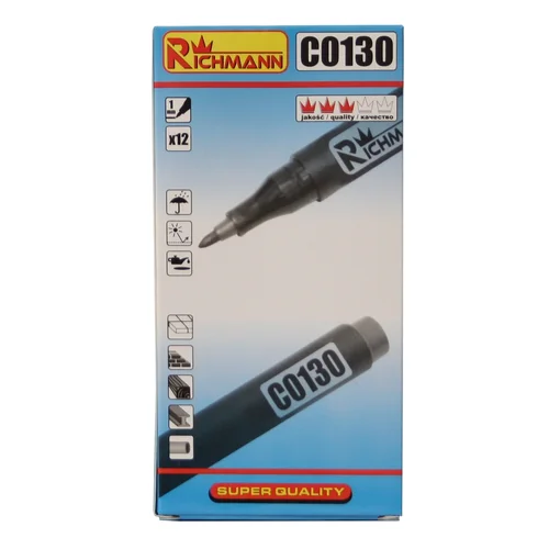 Richmann Juodas markeris 1 mm image 3