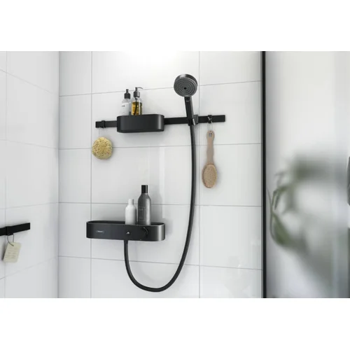 Hansgrohe WallStoris Termostatinis dušo komplektas 24250670 Juodas matinis image 2
