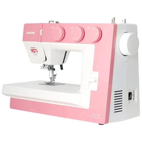 Janome 1522 PG rožinė siuvimo mašina image 2