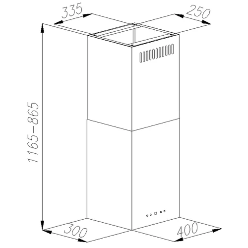 GUZZANTI Gartraukis KRW, 40 cm Nerūdijančio plieno image 2