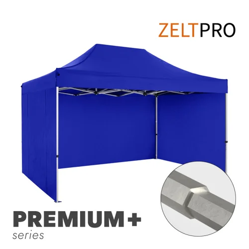 Zeltpro PREMIUM+ prekybinė palapinė 3x4,5 Mėlyna image 1