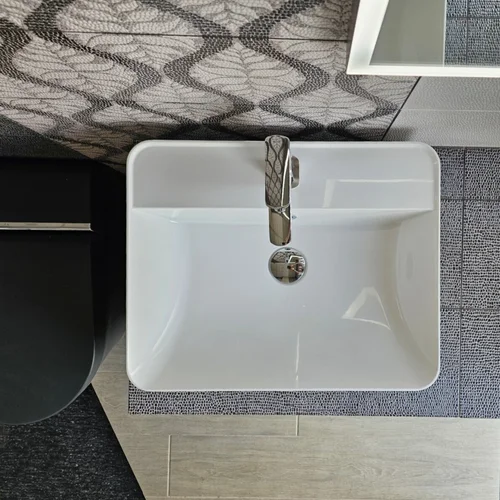 BLU PAVO Slim Rect 50x40, Pastatomas, Akmens masė image 2