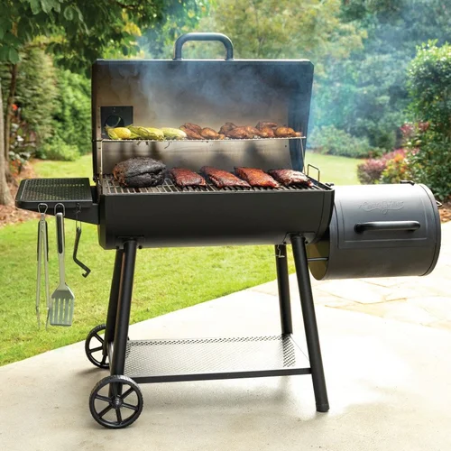 Char-Griller Smokin Champ Lauko kepsninė-rūkykla 68 x 50 cm image 1