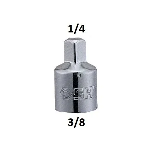 SATA 3/8" Adapteris - 3/8"(F) - 1/4"(M) image 2