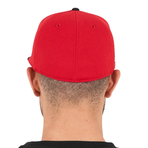 Flexfit 6210T kepuraitė su snapeliu S/M Black/Red image 3