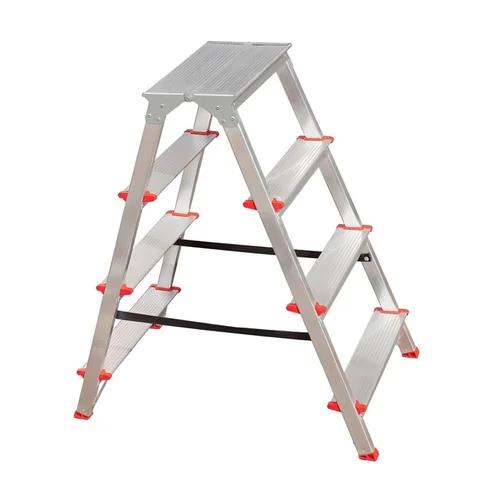 HAUSHALT Kopėčios dvipusės buitinės 4 pakopų 78 cm image 1