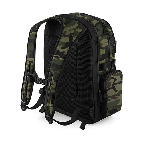 Riedlentininkų kuprinė BG853 su skyriumi nešiojamam kompiuteriui - One Size, Juoda image 3