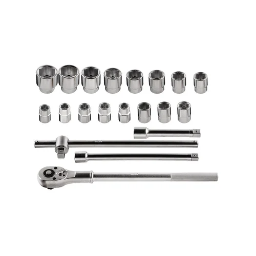 NEO antgalių komplektas 3/4", 21 vnt., 19–50 mm image 2