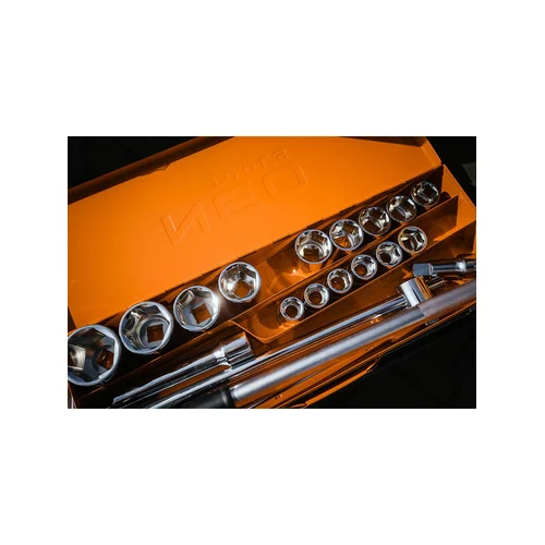 NEO antgalių komplektas 3/4", 21 vnt., 19–50 mm image 3