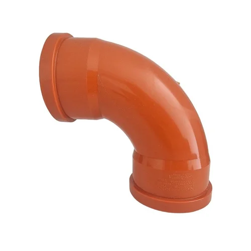 Magnaplast Lauko kanalizacijos dvimovė alkūnė, Ø 110 mm, 87° image 2