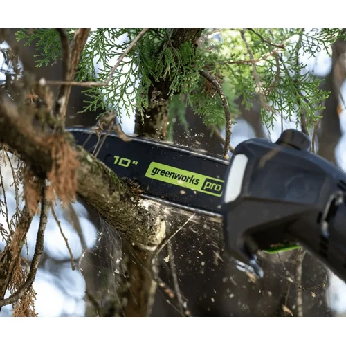 Greenworks GD60PS25 Akumuliarinė aukštapjovė, 60 V, 25 cm image 2
