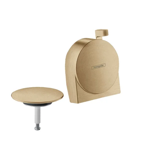 Hansgrohe Exafill S 58117140 vonios sifonas, bronza image 1