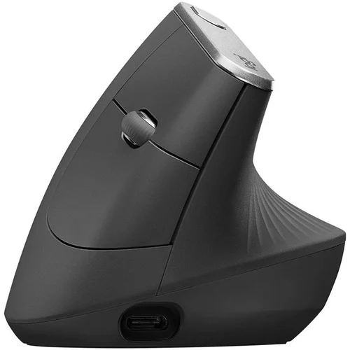 LOGITECH MX VERTICAL belaidė pelė, Juoda image 2