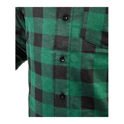 NEO Flaneliniai marškiniai 81-546-XXXL, žalia/juoda image 3