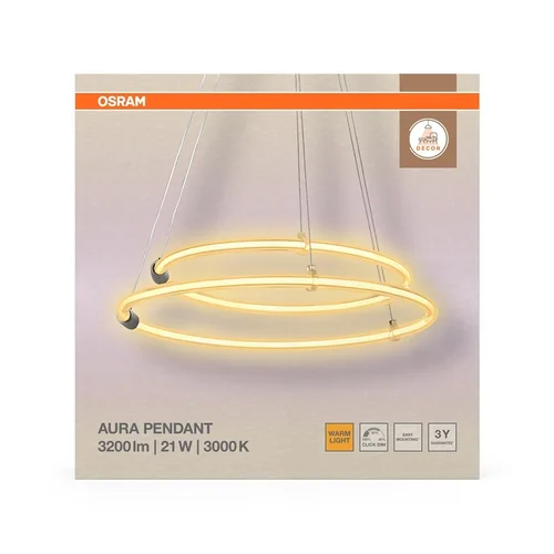 Osram LED lubų šviestuvas, 21W, 3000K, 2400 lm image 2