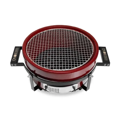 Stalo grilis Kamado BONO Hibachi EVO, apvalus, Royal Red, EVO12ROURR image 2