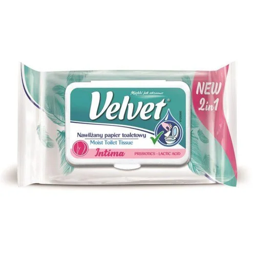 POPIER Velvet Tualetinis popierius DRĖGNAS INTIMA 48 Vnt image 1