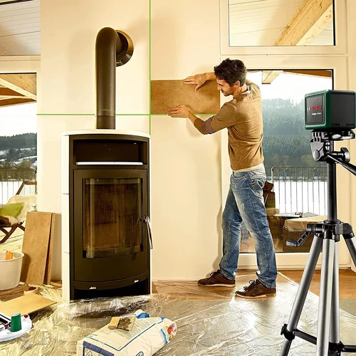 Bosch Quigo Green Kryžminių linijų lazeris MM2 su stovu image 3