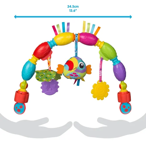 Playgro Toucan Musical Play Arch Vežimėlio Žaislas 0186985 image 2