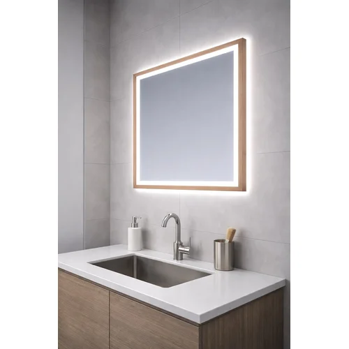 Veidrodis AC003 su LED apšvietimu 1200x700x40 image 2