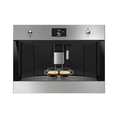 SMEG CMS4303X Nerūdijančio plieno įmontuojamas kavos aparatas image 3