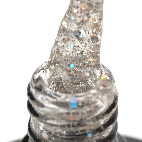 OCHO NAILS Glitter G02 hibridinis nagų lakas 5 g image 3