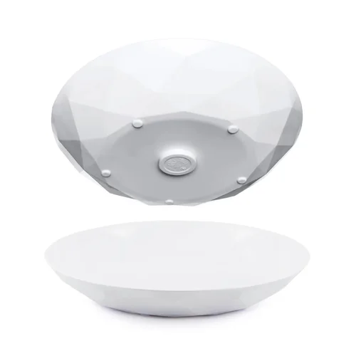 SILWY S0TE-1404-2-W magnetinės lėkštės, 24 cm, balta, 2 vnt. image 1