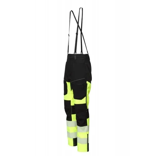 BoSafety WB-LANDO-C1-0204 Softshell kelnės XL Hi-Vis Yellow/Black image 2