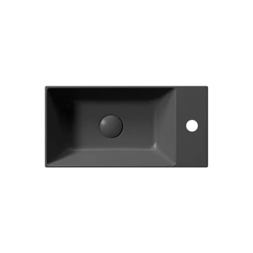 GSI KUBE X praustuvas 50x25 cm juodas matinis image 2