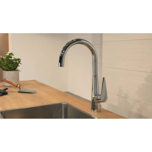 Hansgrohe Talis M51 72810000 virtuvinis maišytuvas – Nerūdijančio plieno atspalvio image 1