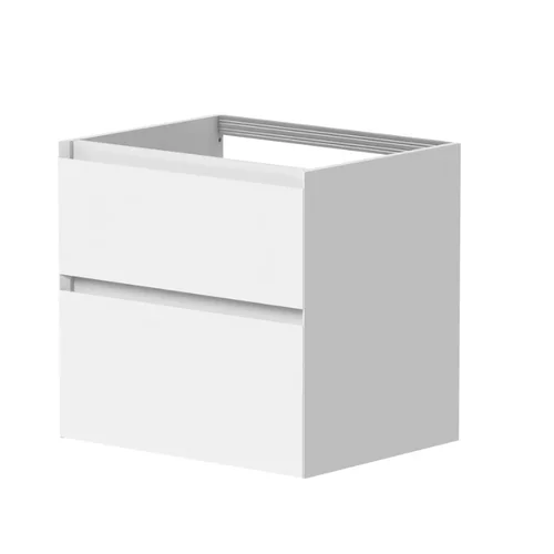 Kame LOFT BU/6-3DR/D02-LFT spintelė po praustuvu 60 cm Matinė balta image 1