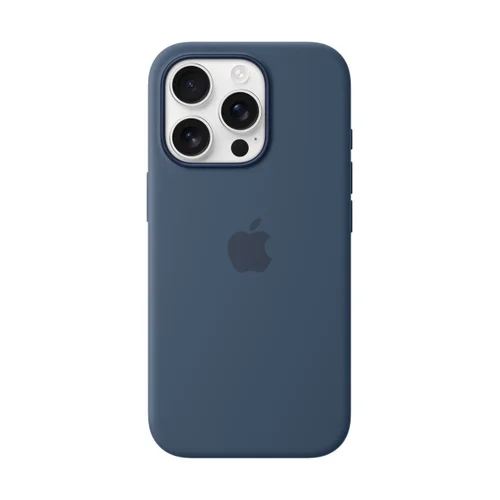 Apple MYYK3ZM/A iPhone 16 Pro Silikoninis dėklas su MagSafe, Denim image 1