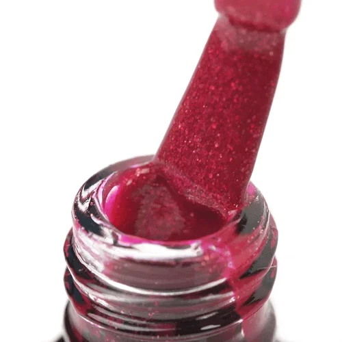 OCHO NAILS hibridinis nagų lakas Red 211, 5 g image 3