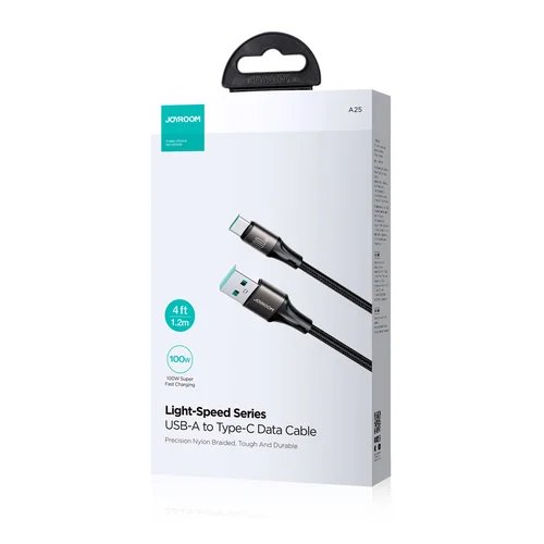 Joyroom SA25-AC6 USB į USB-C kabelis, 100 W, 1,2 m image 3