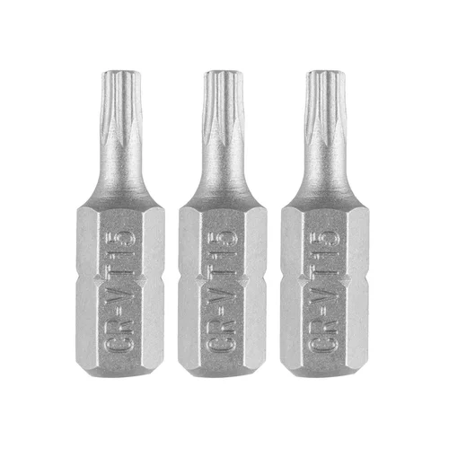 GRAPHITE Torx T15 x 25 mm bitų rinkinys, 3 vnt image 1