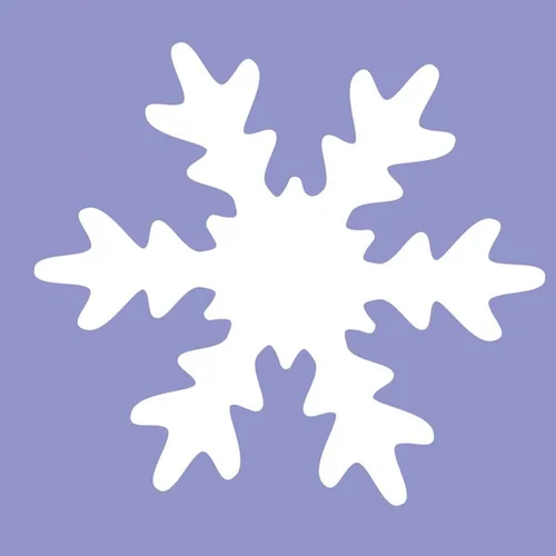 Creative Skylės perforatorius 38 mm Snowflake image 2