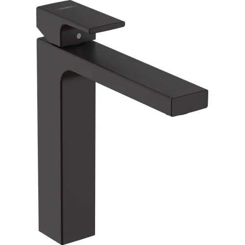 Hansgrohe Vernis Shape 190 71591670 Matinė juoda praustuvo maišytuvas image 1
