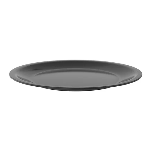 Lėkštutė, 26 cm, plastikas, juoda image 1