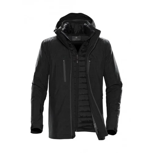 Stormtech XB-4 striukė 3 viename - XL, Black/Carbon image 3